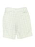 Garb 100% Polyester Plaid Green Shorts Size 7 - 8 - photo 2