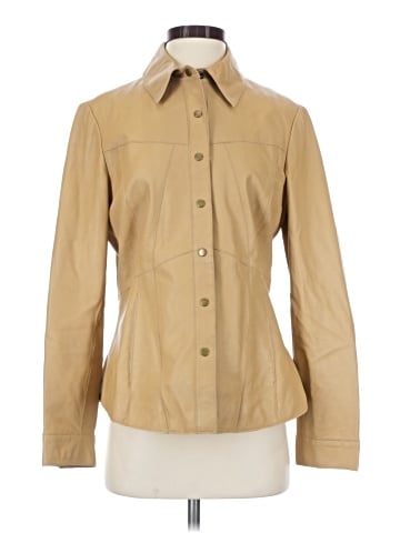 Coldwater Creek Leather Jacket (view 1)