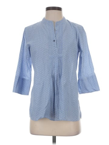 Land' n Sea 3/4 Sleeve Button-Down Shirt (view 1)