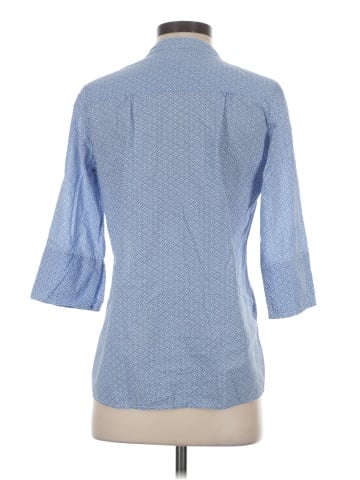 Land' n Sea 3/4 Sleeve Button-Down Shirt (view 2)