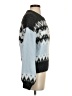 Ann Taylor LOFT Chevron-herringbone Blue Pullover Sweater Size S (petite) - photo 4
