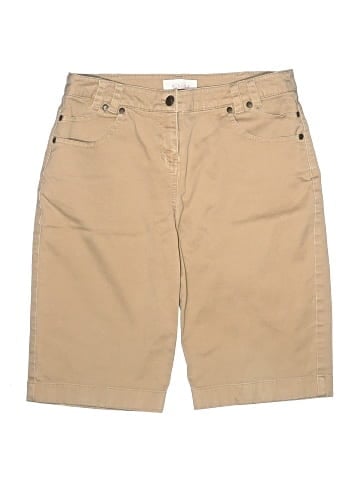 Anne Klein Sport Khaki Shorts (view 1)