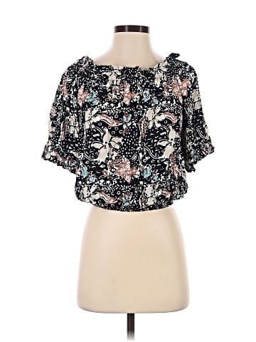 Ann Taylor Factory Short Sleeve Blouse (view 1)
