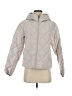 Uniqlo 100% Polyester Solid Silver Snow Jacket Size XS - photo 1