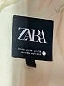 Zara 100% Polyester Ivory Jacket Size M - photo 6