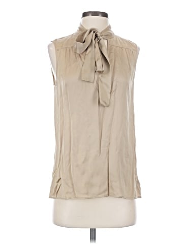 Theory Sleeveless Silk Top (view 1)