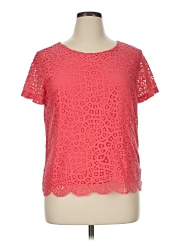 J.Crew Factory Store Short Sleeve Top (view 1)