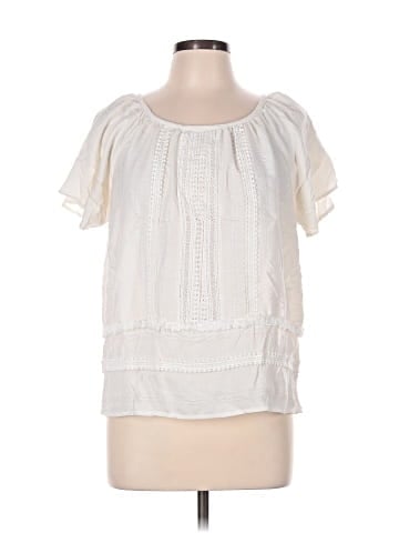 Ann Taylor LOFT Short Sleeve Blouse (view 1)