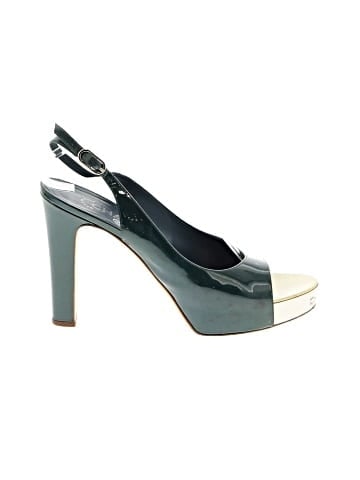 Chanel Open Toe Platform Slingback Sandals  (view 1)