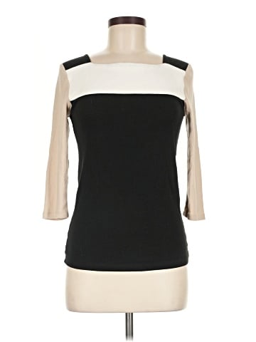 Ann Taylor 3/4 Sleeve T-Shirt (view 1)