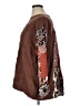 Oddi 100% Rayon Paisley Brown Pullover Sweater Size 2XL - photo 5