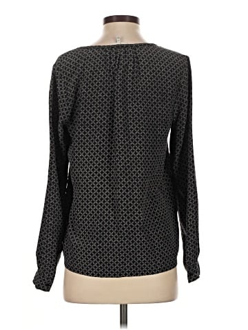 Joie Long Sleeve Silk Top (view 2)