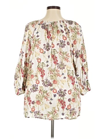 Brina & Em 3/4 Sleeve Blouse (view 2)