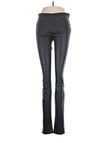 Helmut Lang Faux Leather Pants (view 1)
