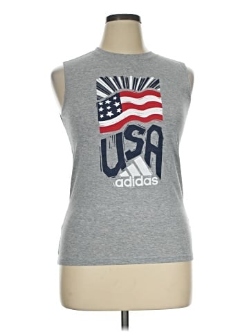Adidas Sleeveless T-Shirt (view 1)