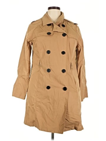 Merona Trenchcoat (view 1)