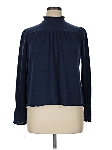 NY Collection Long Sleeve Blouse (view 1)
