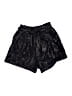 Oddi Metallic Black Shorts Size 2X - photo 1