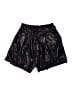 Oddi Metallic Black Shorts Size 2X - photo 2