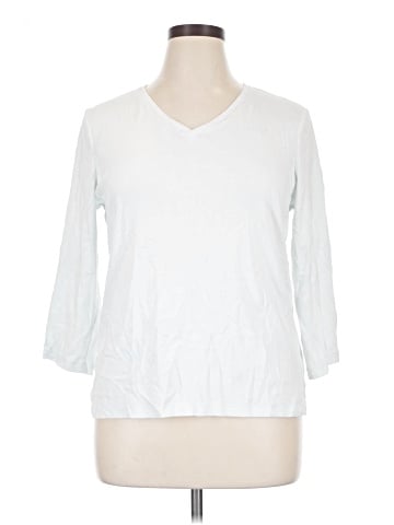 Chico's 3/4 Sleeve T-Shirt (view 1)