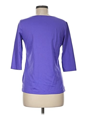 A'nue Ligne 3/4 Sleeve T-Shirt (view 2)