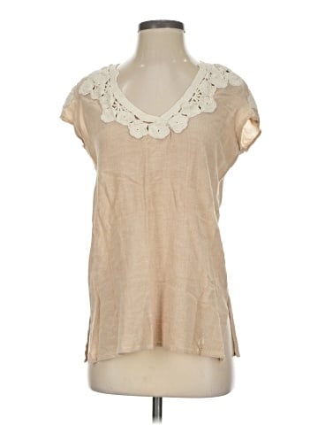 Calypso St. Barth Short Sleeve Blouse (view 1)