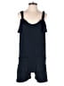 Coco + Carmen Solid Blue Romper Size S - photo 1