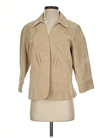 Coldwater Creek Leather Jacket (view 1)