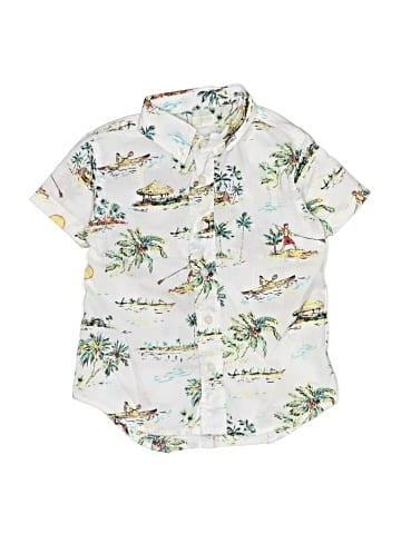 Crewcuts Outlet Short Sleeve Button-Down Shirt (view 1)