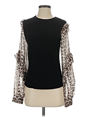Generation Love Long Sleeve Silk Top (view 1)