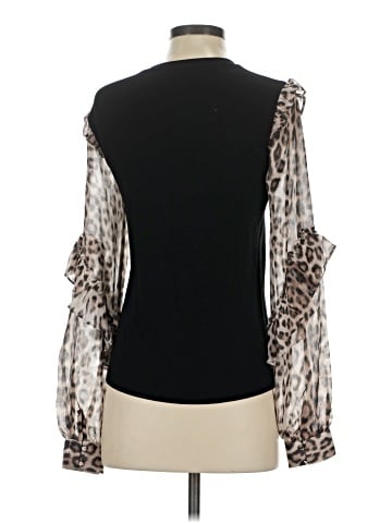 Generation Love Long Sleeve Silk Top (view 2)