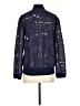 Elevenses 100% Polyester Paisley Blue Jacket Size XS - photo 2