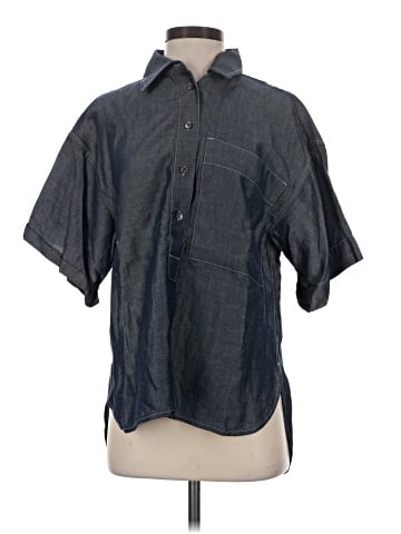 Banana Republic Short Sleeve Button-Down Shirt (view 1)