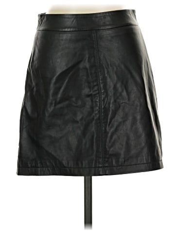 Cupcakes & Cashmere Leather Skirt (view 1)