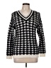 Love Token Houndstooth Black Pullover Sweater Size S - photo 1