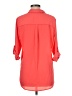 Mossimo 100% Polyester Orange 3/4 Sleeve Blouse Size M - photo 2