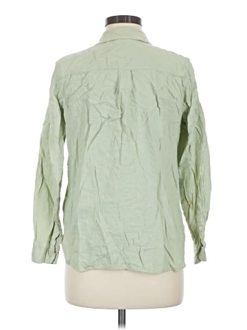 J.Crew Factory Store Long Sleeve Button-Down Shirt (view 2)