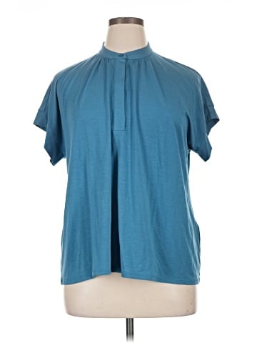 Eileen Fisher Short Sleeve Turtleneck (view 1)
