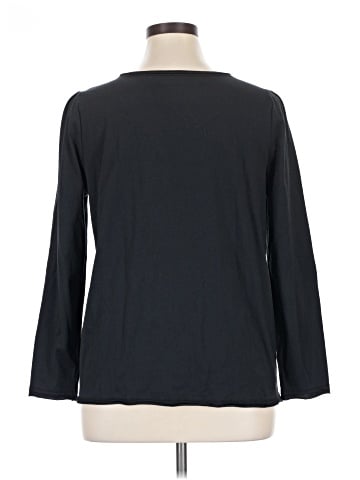 Lane Bryant Outlet Long Sleeve Henley (view 2)
