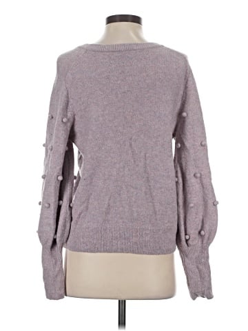 Madewell Bobble Dashwood V-Neck Sweater in Coziest Yarn (view 2)