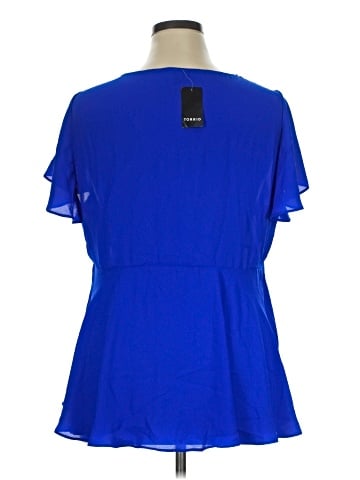Torrid Short Sleeve Blouse (view 2)