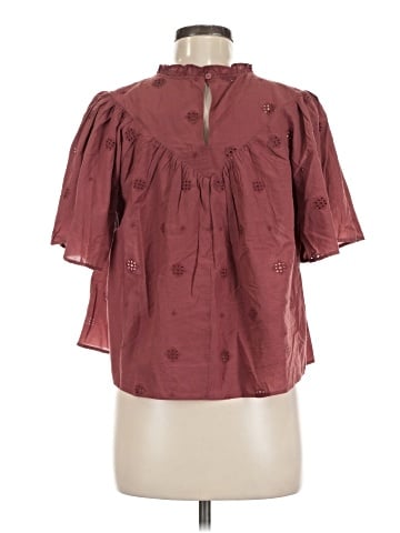 Ann Taylor LOFT Short Sleeve Blouse (view 2)