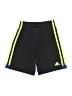Adidas 100% Polyester Color Block Black Athletic Shorts Size 5 - photo 1