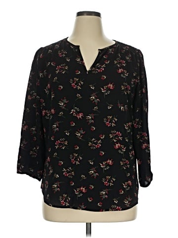 Fun2Fun 3/4 Sleeve Blouse (view 1)