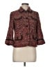 Talbots Tweed Red Burgundy Coat Size 6 Petite - photo 1