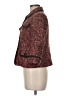 Talbots Tweed Red Burgundy Coat Size 6 Petite - photo 5