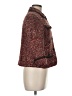 Talbots Tweed Red Burgundy Coat Size 6 Petite - photo 4