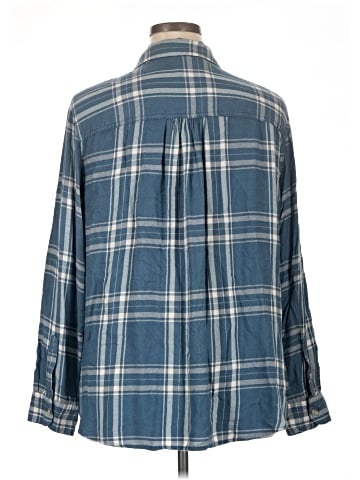 Lucky Brand 3/4 Sleeve Button-Down Shirt (view 2)