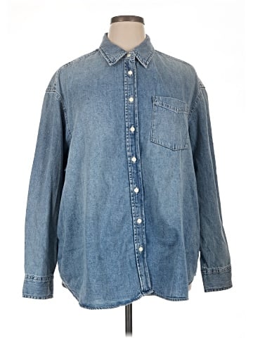 Gap Long Sleeve Button-Down Shirt (view 1)