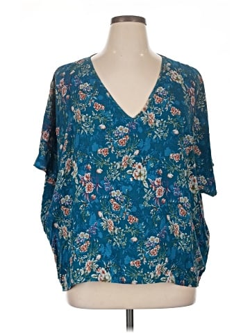 Natural Life Short Sleeve Blouse (view 1)